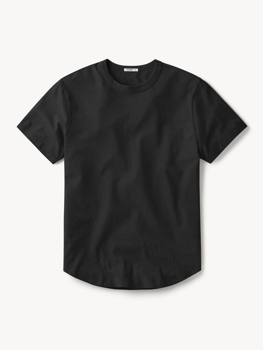 Draped Linen Deuce Coupe Camp Shirt