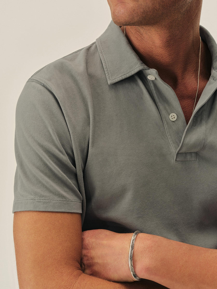 Sueded Cotton Polo