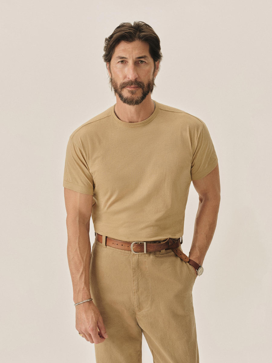 Japanese Cool Cashmere Knit Tee