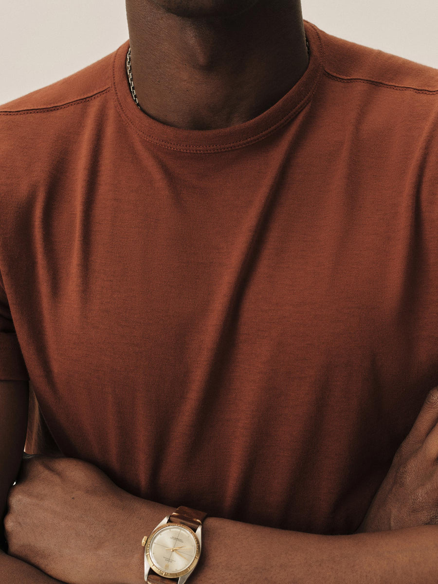 Japanese Cool Cashmere Knit Tee