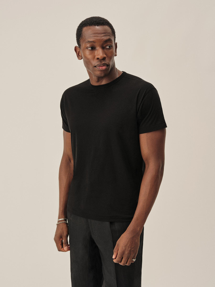 Japanese Cool Cashmere Knit Tee