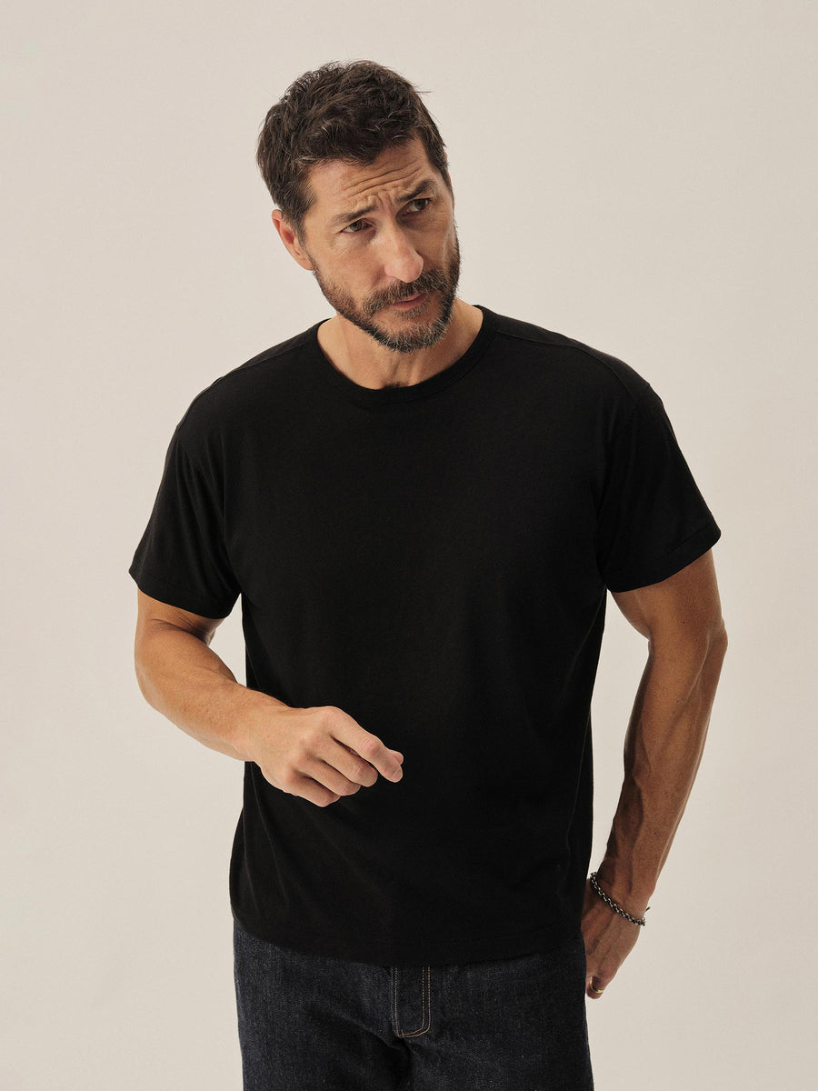 Japanese De-Luxe Cotton Linen Knit Tee