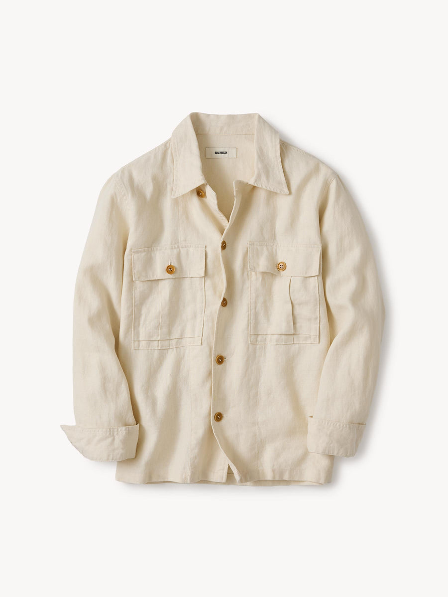 Loomed Linen P-43 Fatigue Shirt