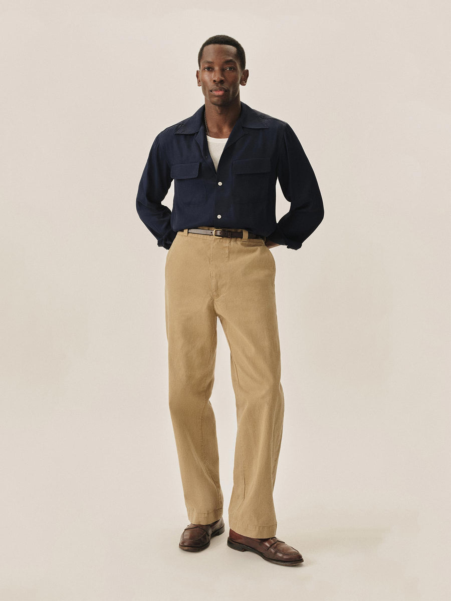 Mcgregor L/S Rayon Camp Shirt