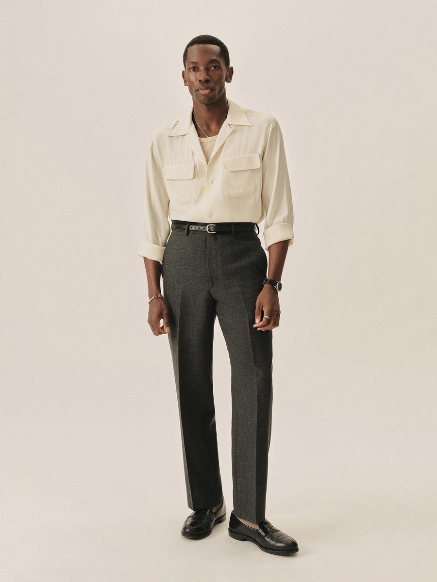 Mcgregor L/S Rayon Camp Shirt