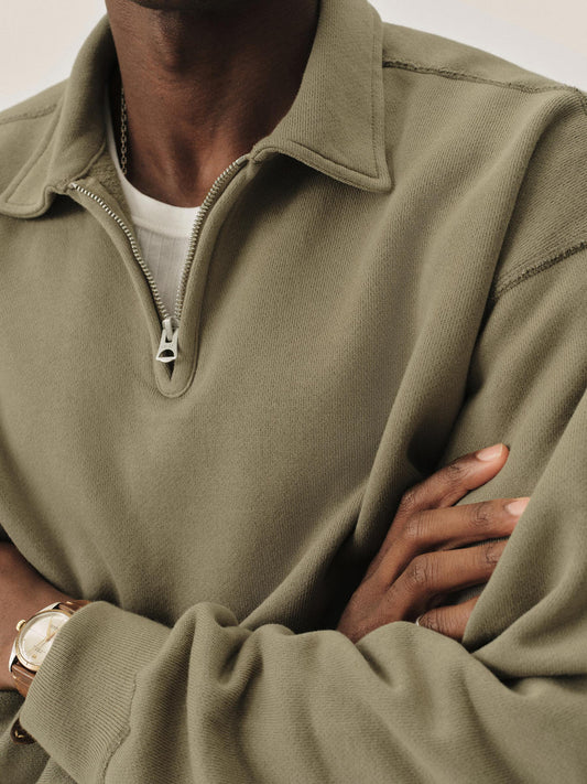 Featherweight Terry Quarter Zip