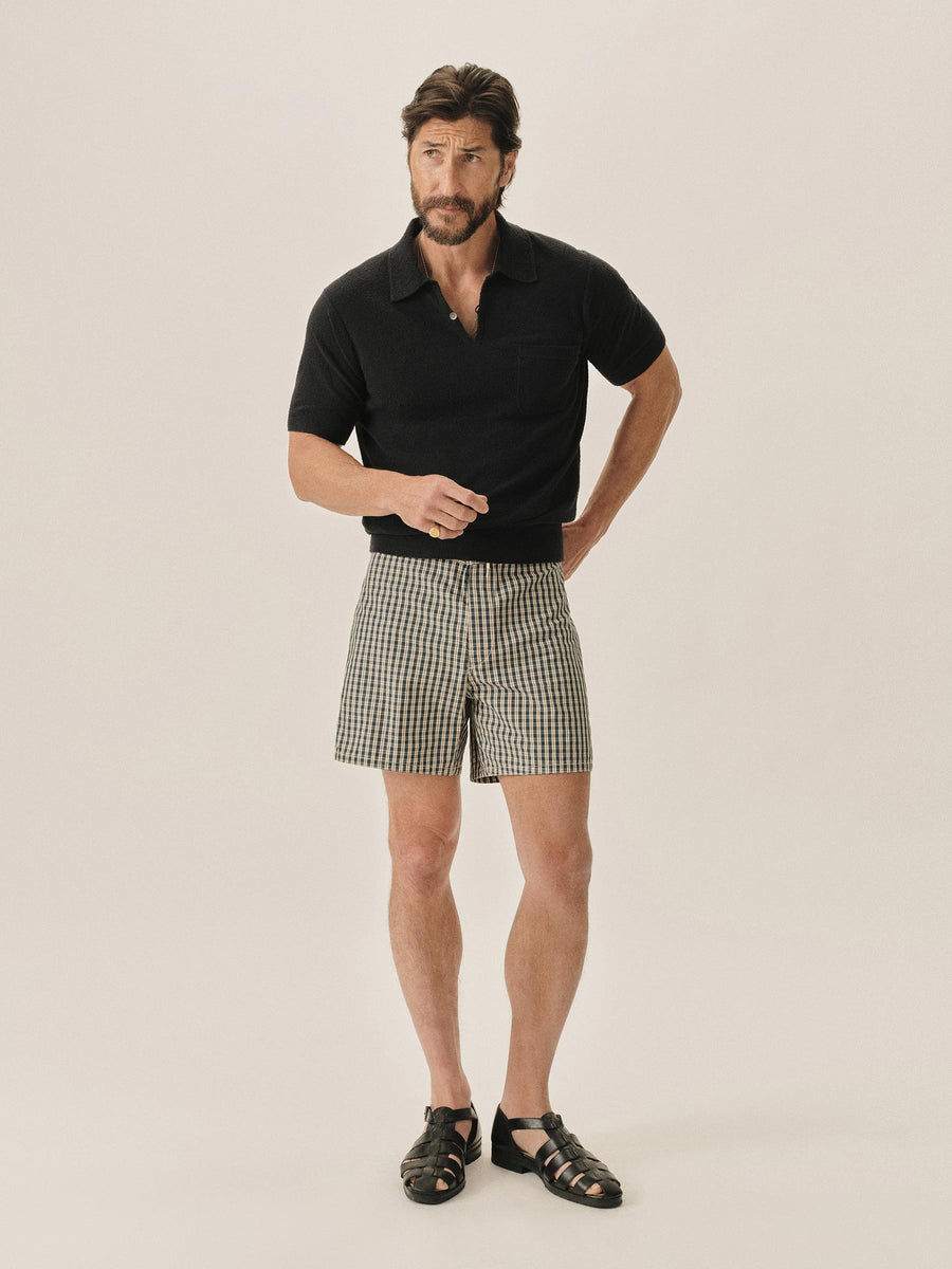 Cotton Loop Terry Polo