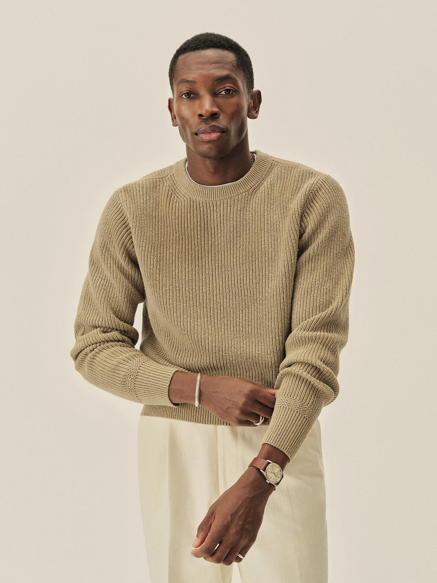 Seafarer Cotton Rib Crew