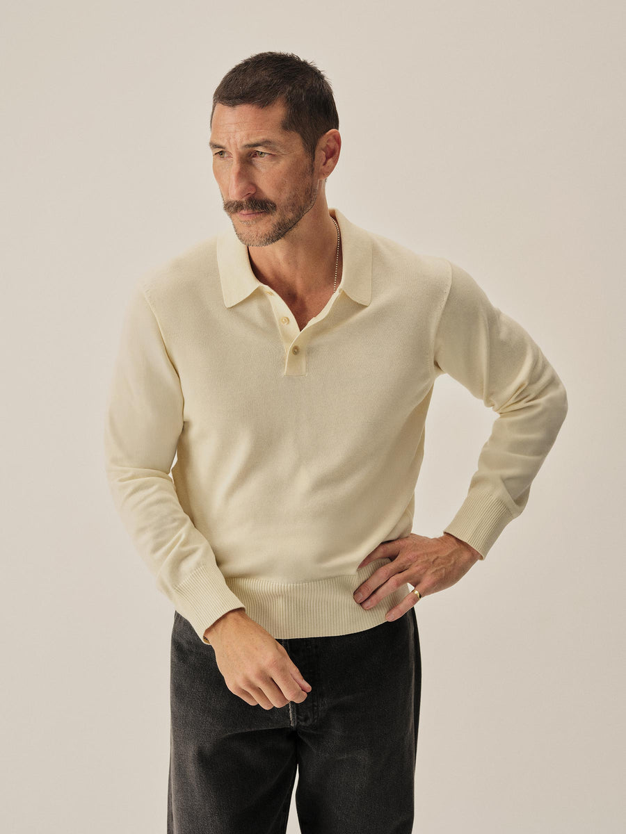 Como Cashmere L/S Polo