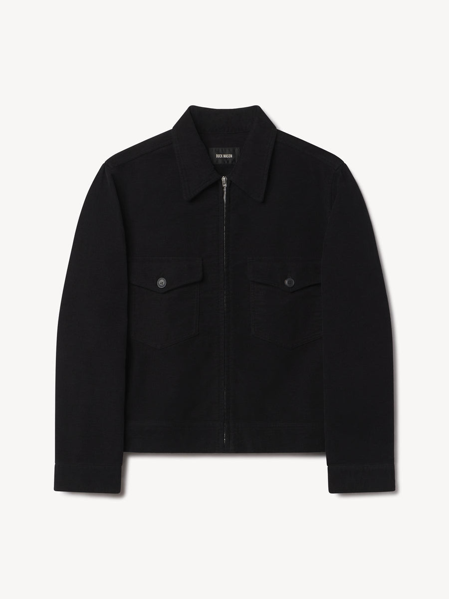 Italian Doeskin Station Jacket