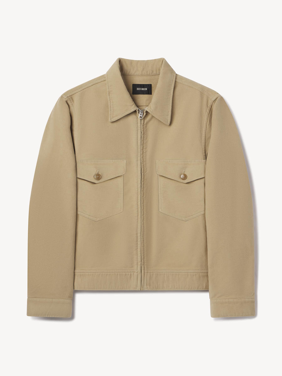 Italian Doeskin Station Jacket