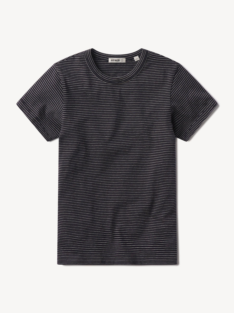 Seaport Stripe Slim Crew