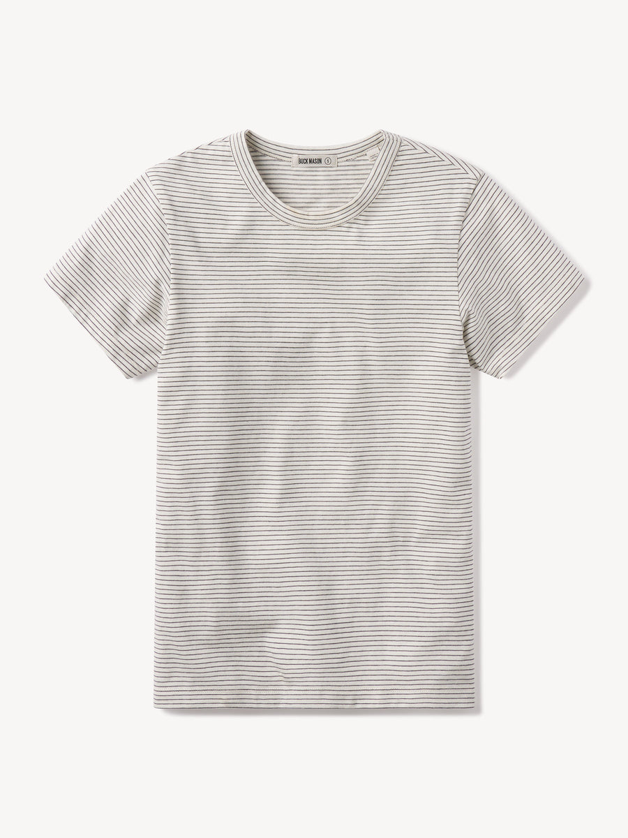 Seaport Stripe Slim Crew
