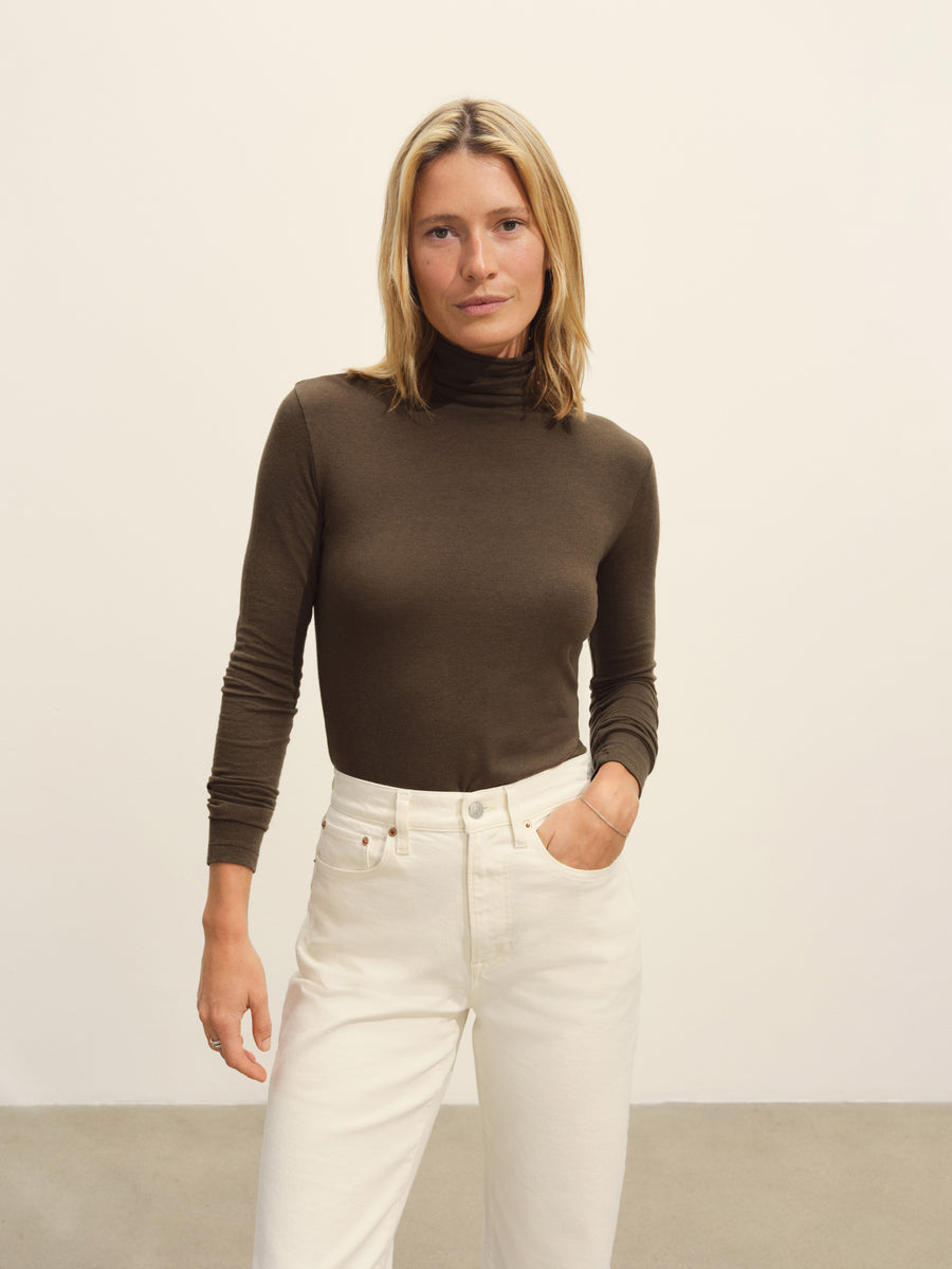 Cloud Jersey Turtleneck