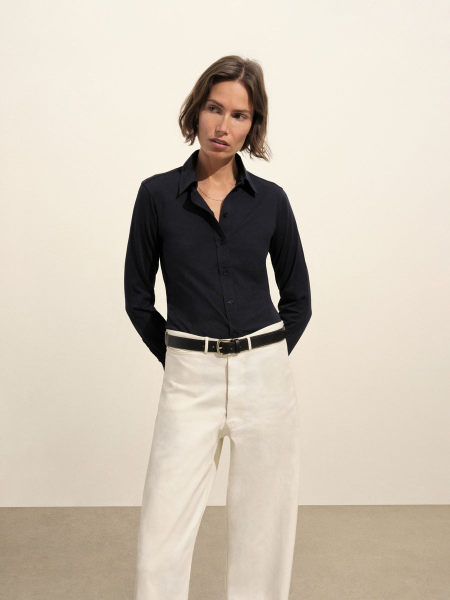 Fluid Jersey Bungalow Shirt
