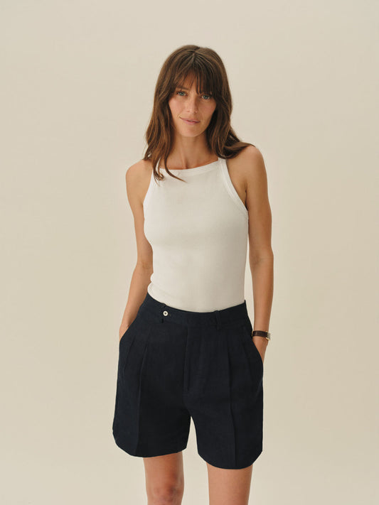 Surplus Rib Square Neck Tank
