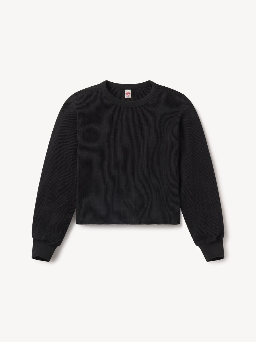 Toughknit Thermal Cropped L/S Crew