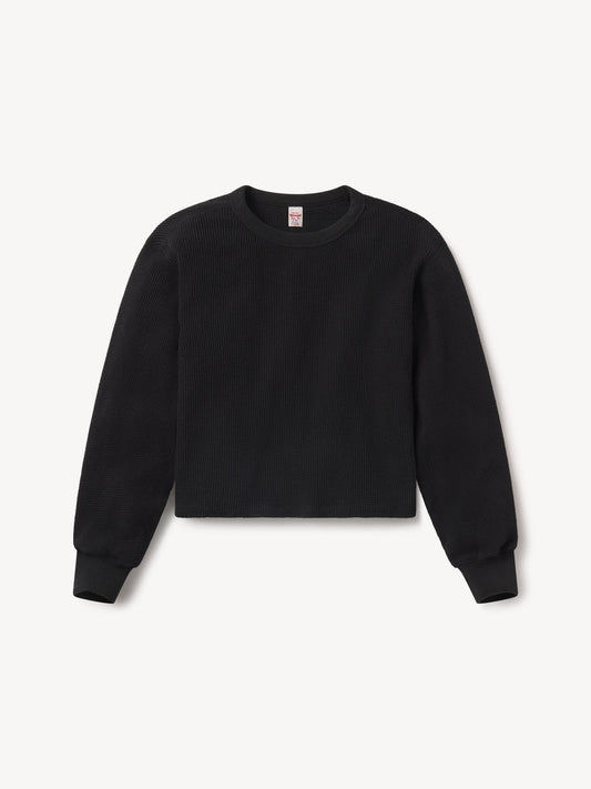 Toughknit Thermal Cropped L/S Crew