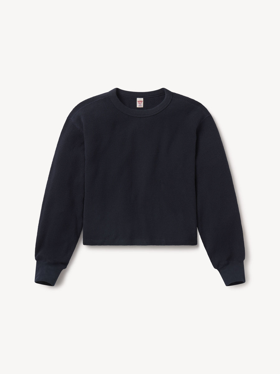 Toughknit Thermal Cropped L/S Crew