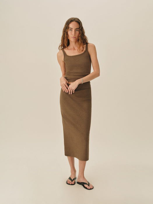 Featherweight Silk Cashmere Bateau Neck L/S