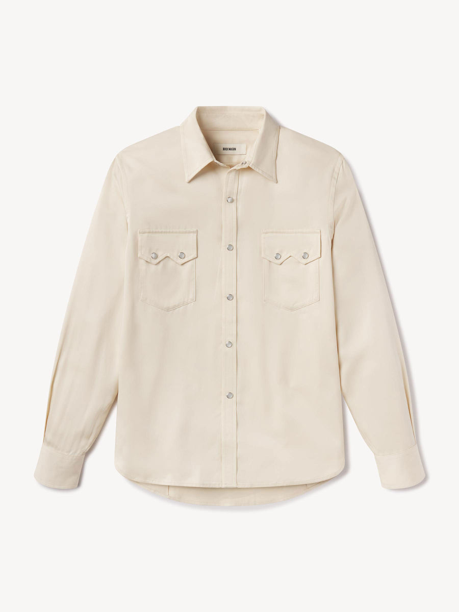 Duskdream Satin Western Shirt