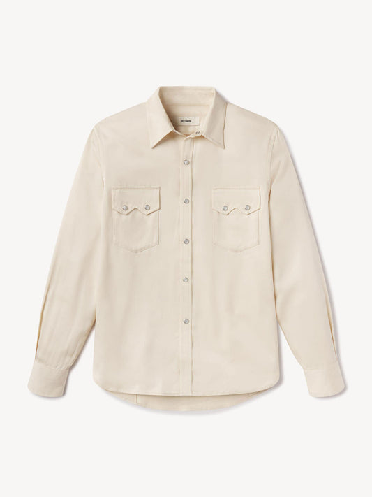 Duskdream Satin Western Shirt