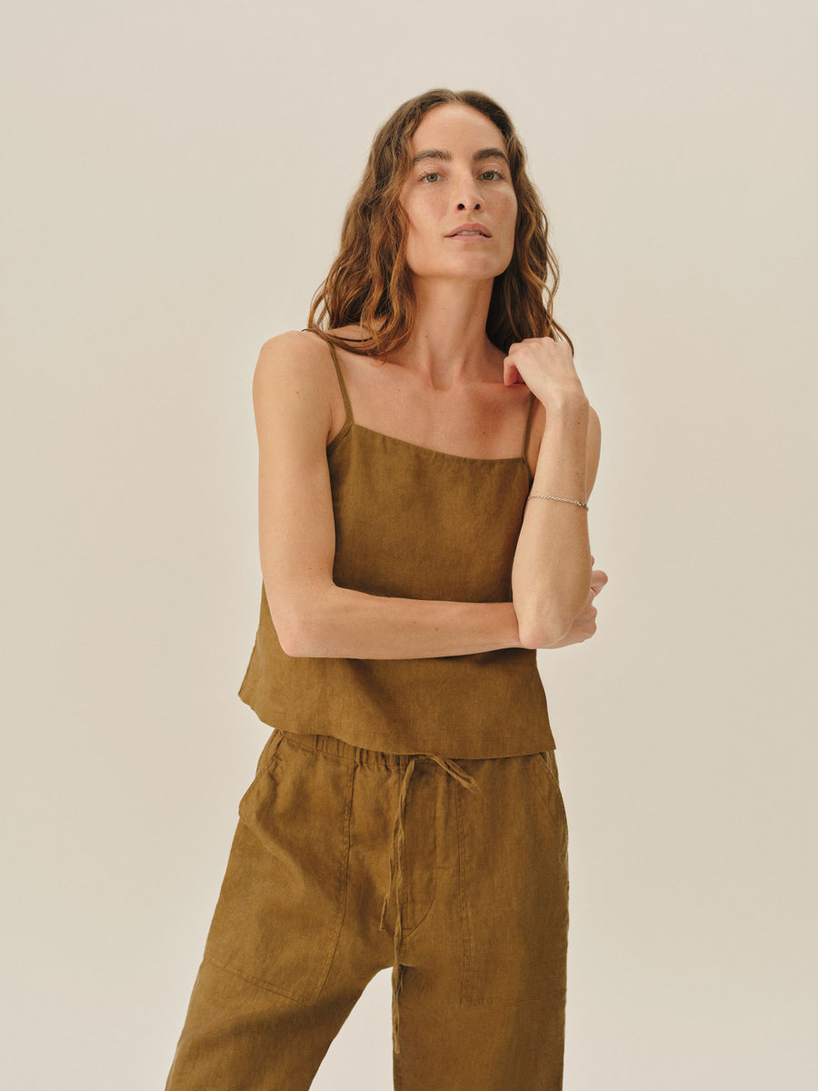Sea Breeze Linen Coastline Cami