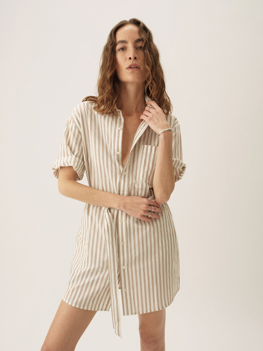 Mainstay Cotton S/S Shirt Dress