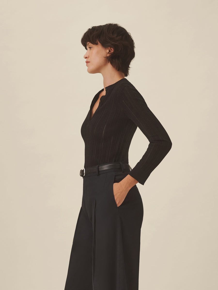 Keepsake Pointelle Henley
