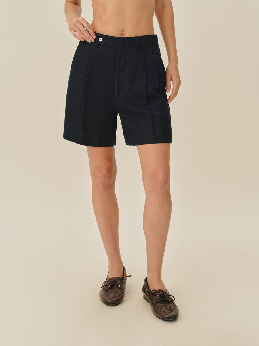 Hutton Linen Short