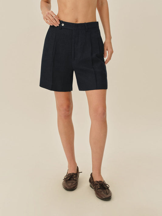 Hutton Linen Short