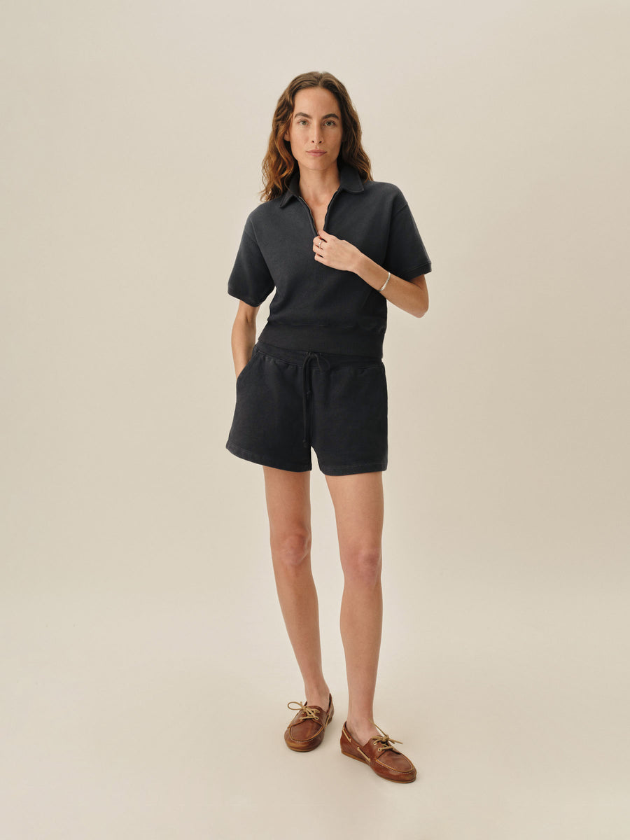 Vintage Interloop Short Sleeve Quarter Zip