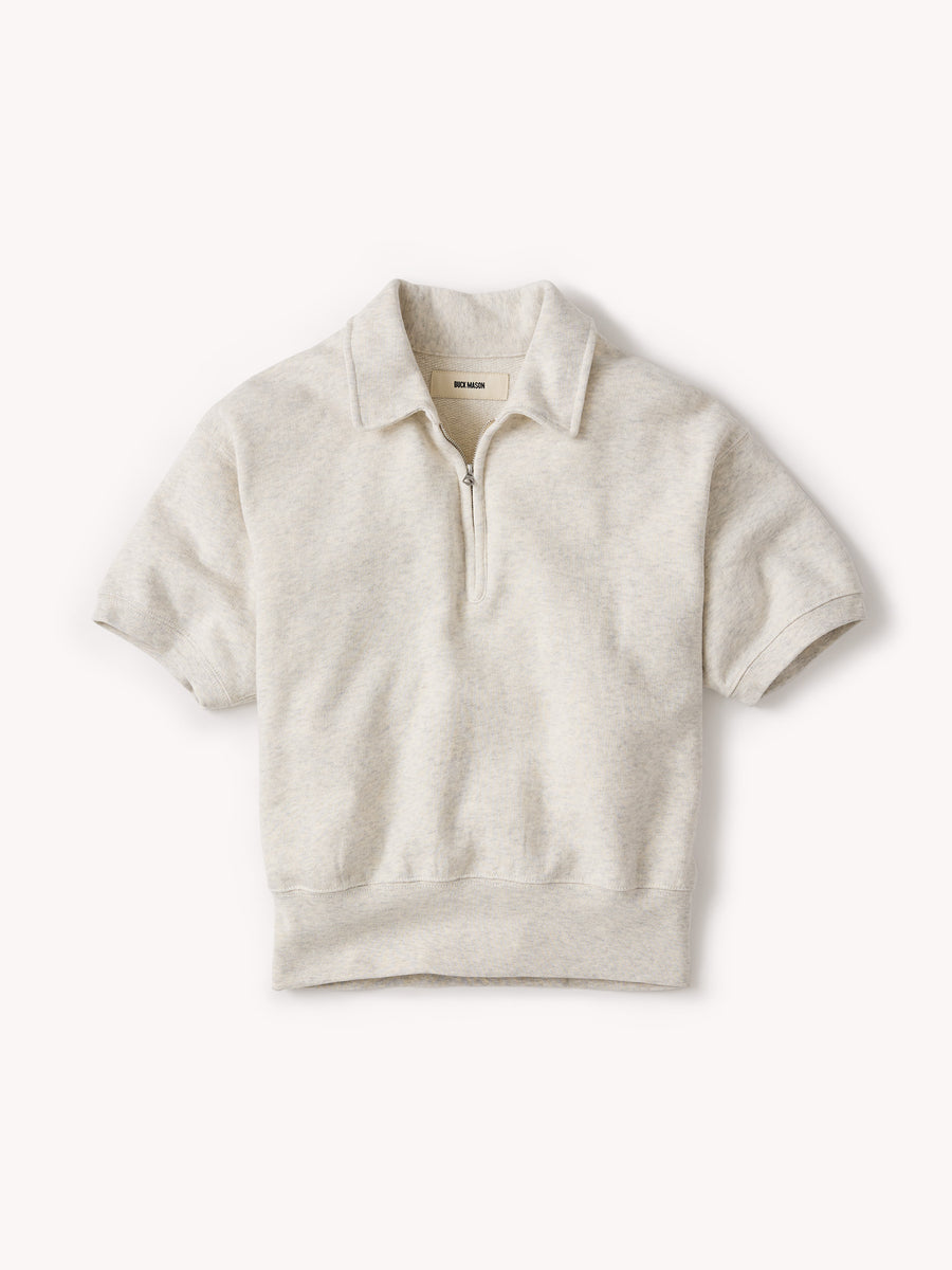 Vintage Interloop Short Sleeve Quarter Zip