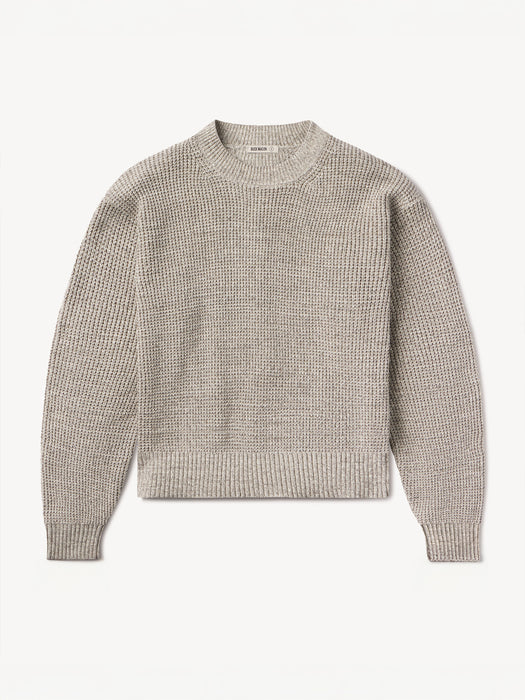 Featherweight Silk Cashmere Bateau Neck L/S