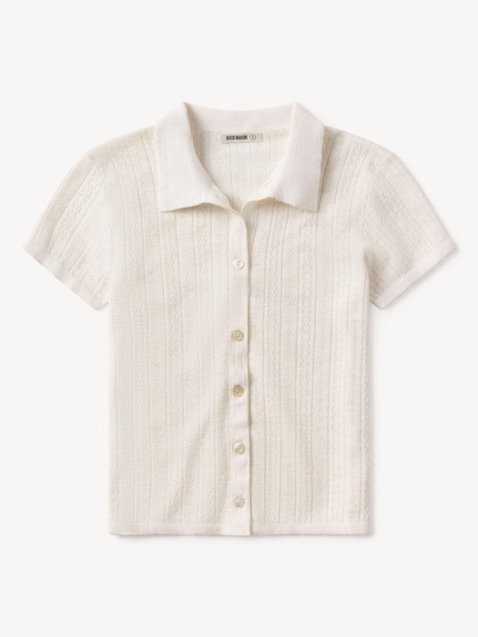 Featherweight Silk Cashmere Scoop Henley