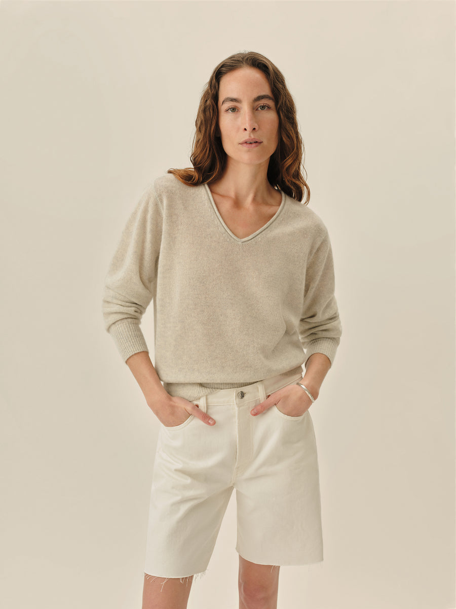 Whisperweight Cashmere V-Neck