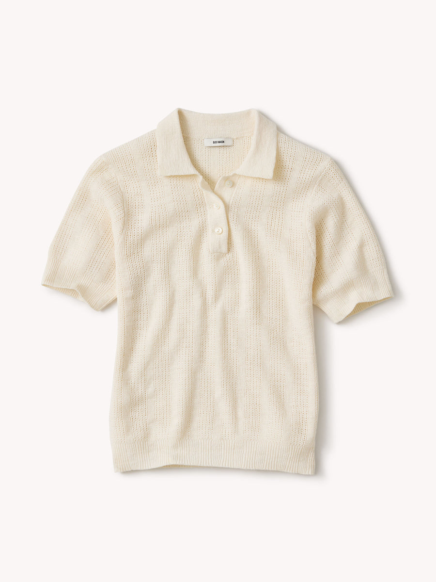 Seacoast Linen Jacquard Polo