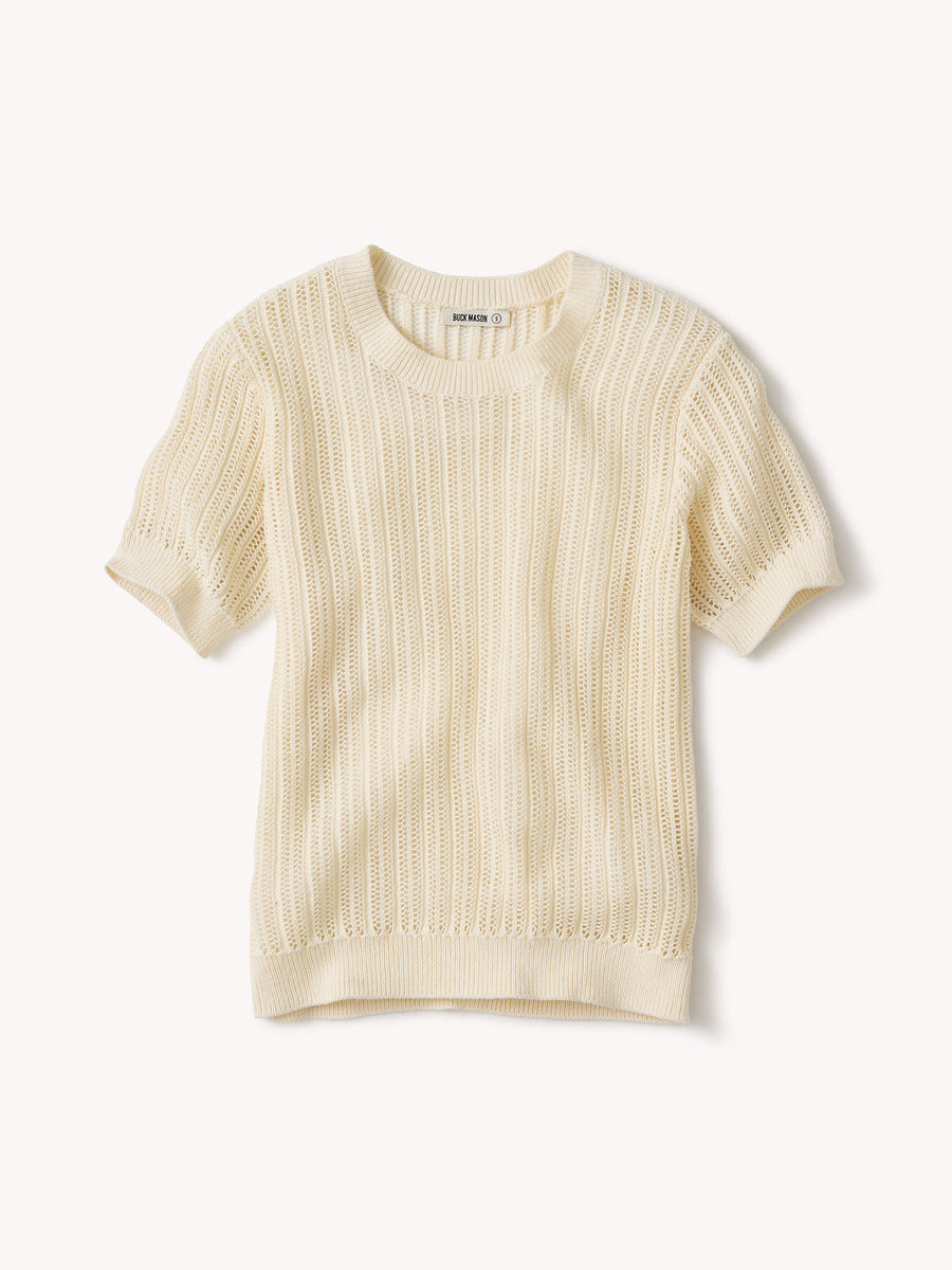 Coastline Crochet Tee