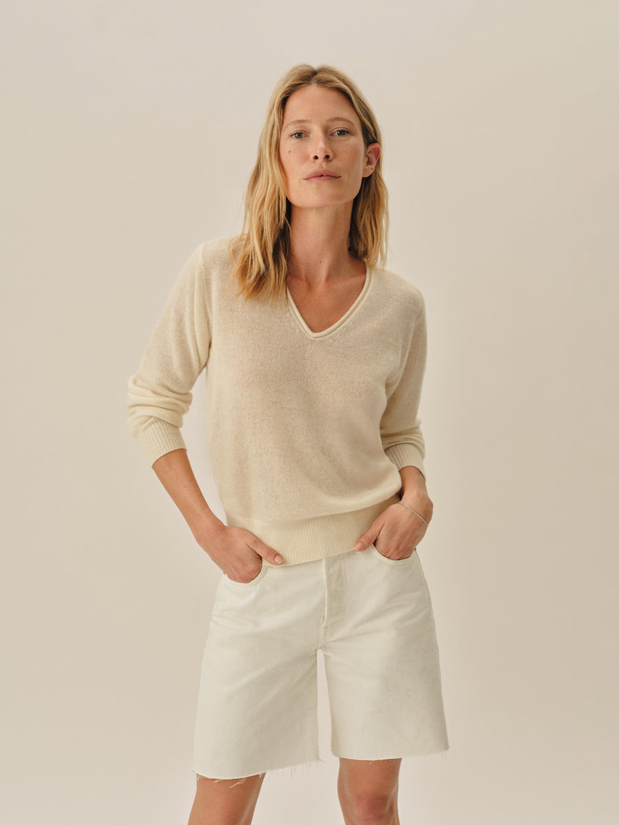 Whisperweight Cashmere V-Neck
