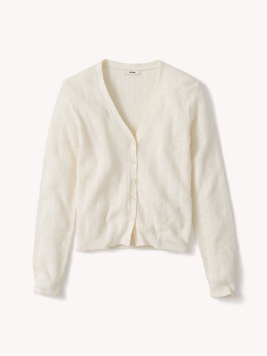 Seacoast Linen Jacquard Cardigan