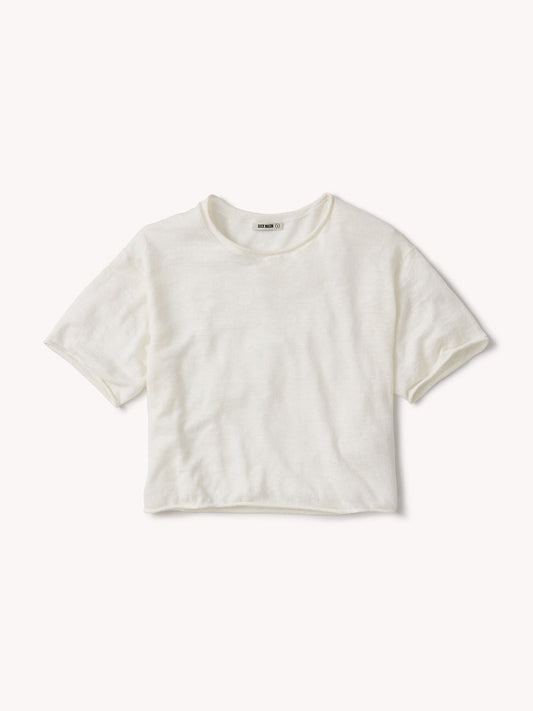 Lighthouse Linen Roll Neck Tee