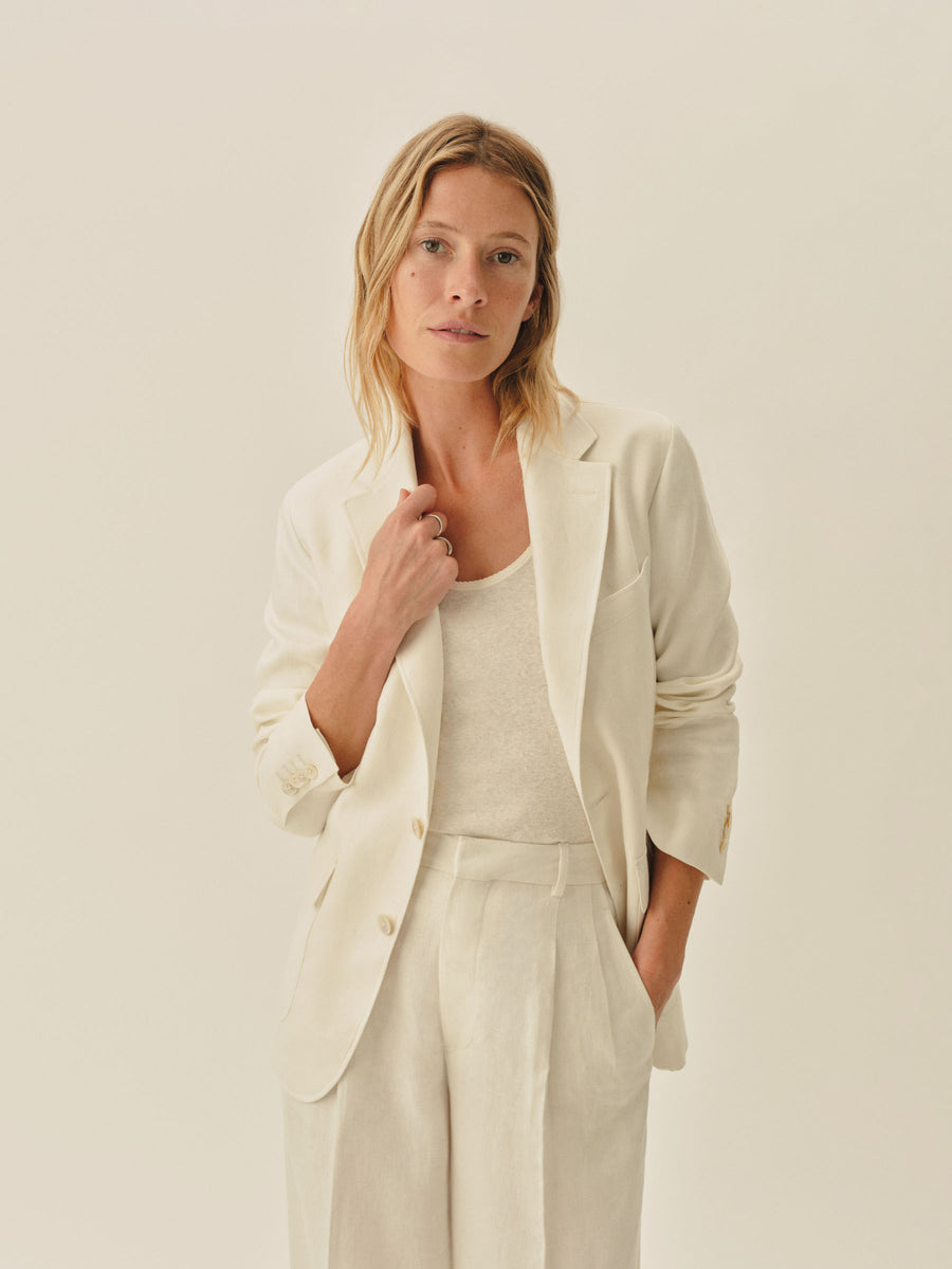 Hutton Linen Blazer