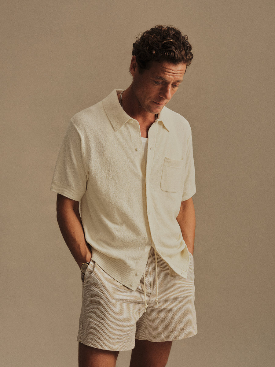 Cotton Loop Terry S/S Shirt
