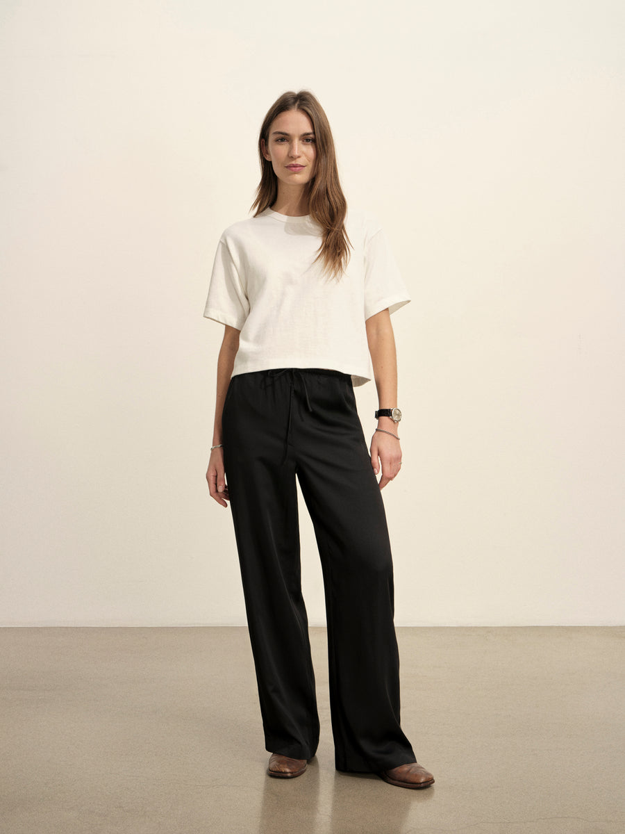 Duskdream Satin Pull-On Pant
