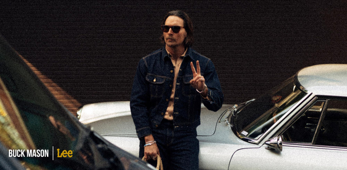 Lee X Buck Mason Rambler Suede 91-B Jacket
