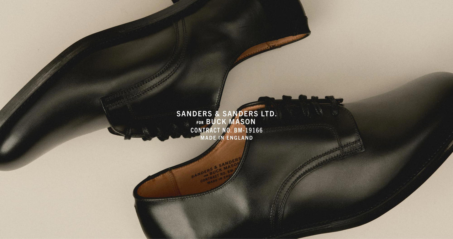 Sanders X Buck Mason Officer Shoe