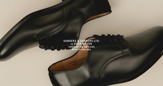 Sanders X Buck Mason Officer Shoe