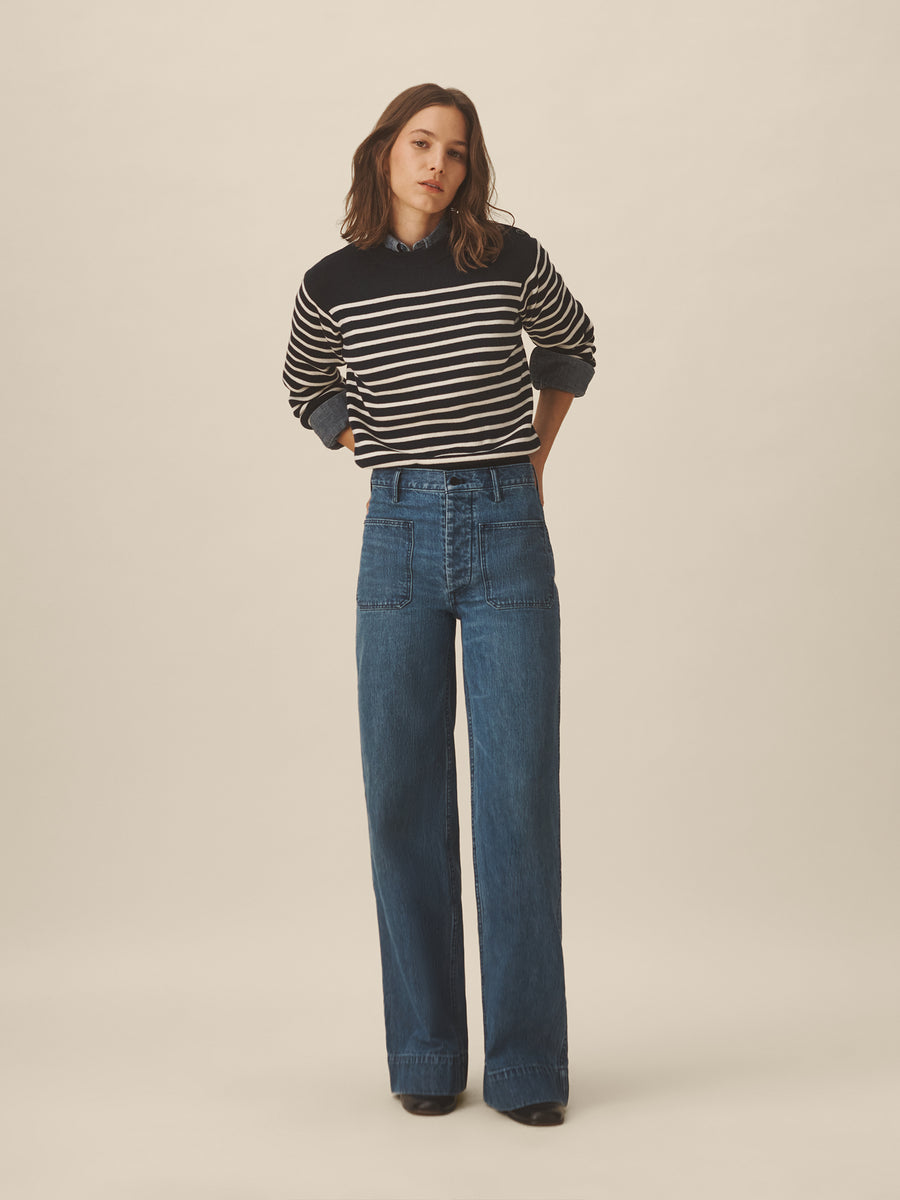 Shrunken Breton Sweater
