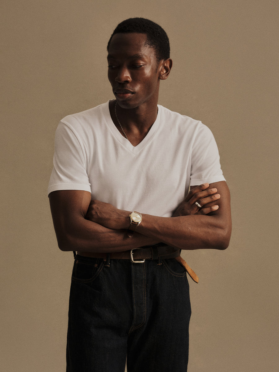 Pima Classic V-Neck Tee