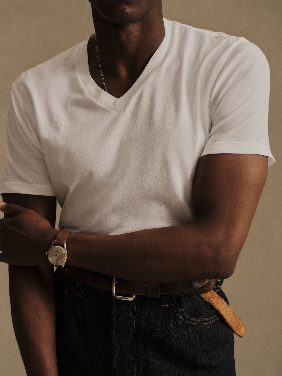 Pima Classic V-Neck Tee